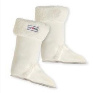 Stonz Rain Boot Liners - Ivory